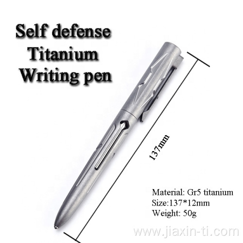 Glass Breaker Writing Multifunction Survival Titanium Pen